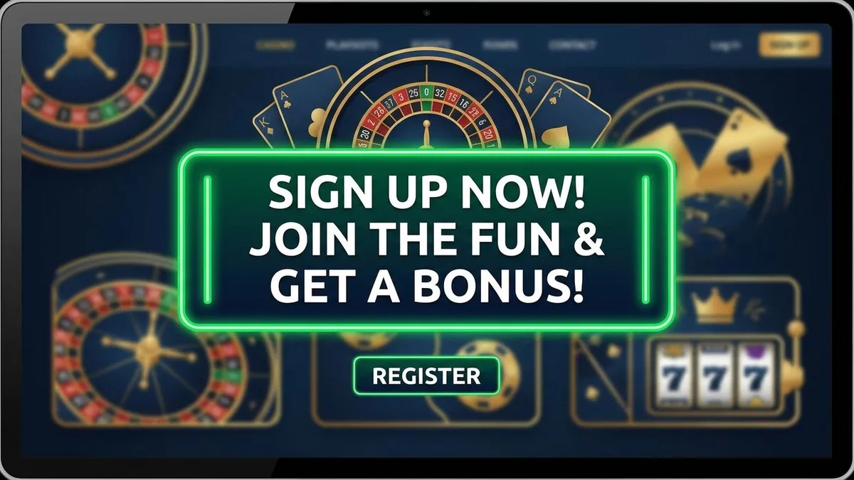 Registrazione con bonus