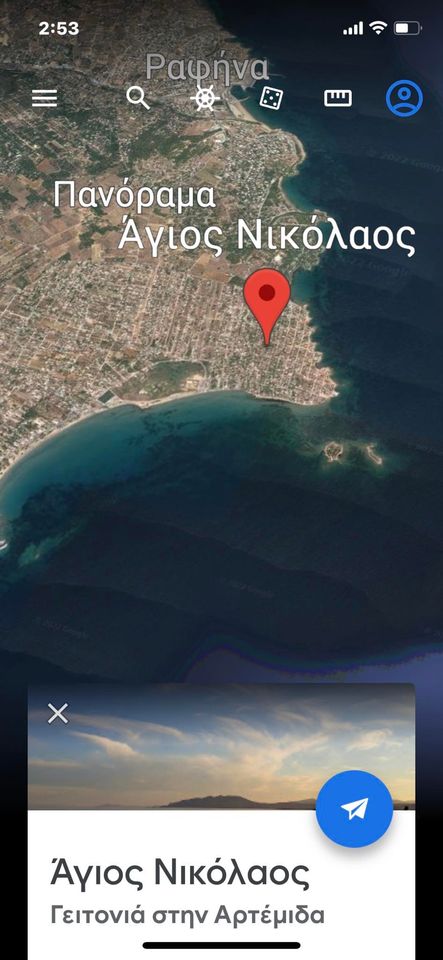 ΑΓΙΟΣ ΝΙΚΟΛΑΟΣ Αρτεμις:Οικοπεδο τριφατσο 2000τμ ΣΔ 0,4,πλησιον Παραλιας,10’ απο AIRPORT